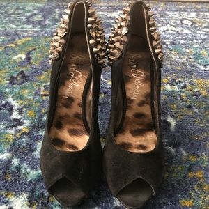 Sam Edelman Lorissa Studded Suede Pumps